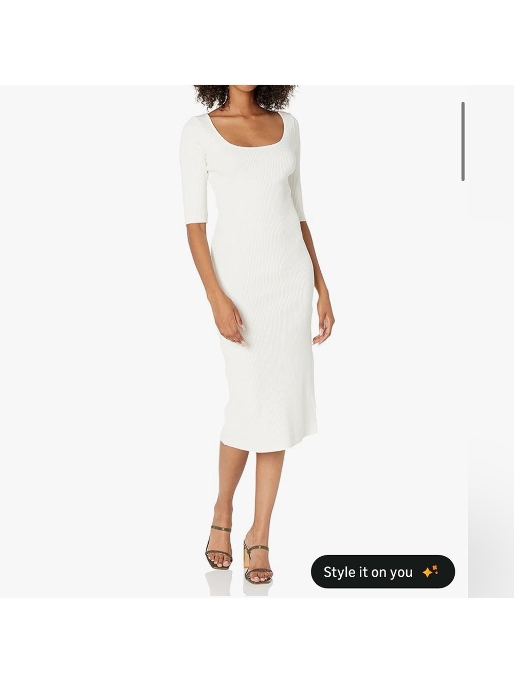 Vince Ivory Midi Dress Retail $195